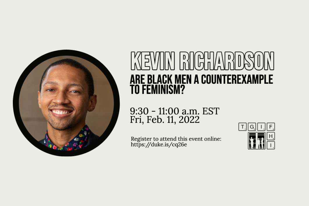 Kevin Richardson: Are Black Men a Counterexample to Feminism?